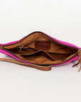 American Darling Wristlet Hair on Genuine Leather Western Women Bag | Handbag Purse | Women Wristlet | Wristlet Wristlet | Travel Wristlet | Leather Wristlet | Clutch Wristlet