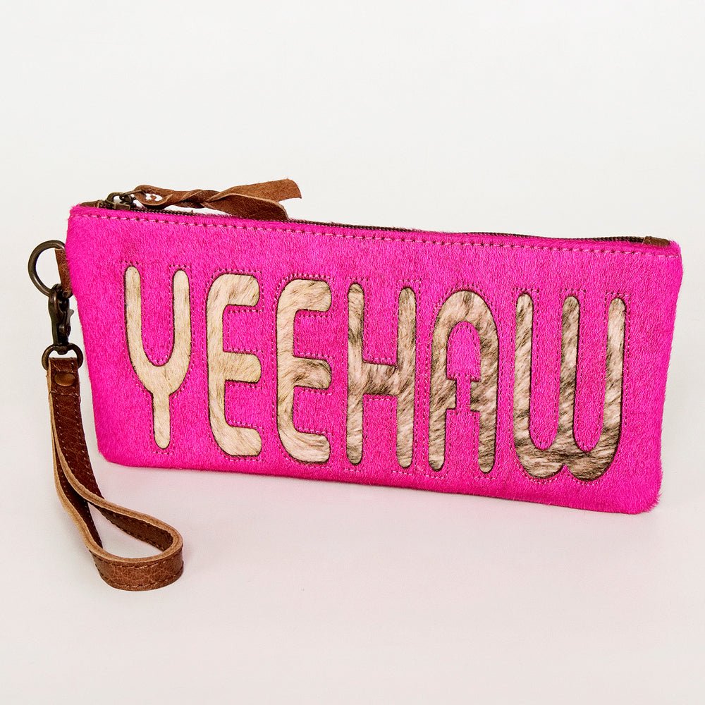American Darling Wristlet Genuine Leather Women Bag W. Handbag Purse –