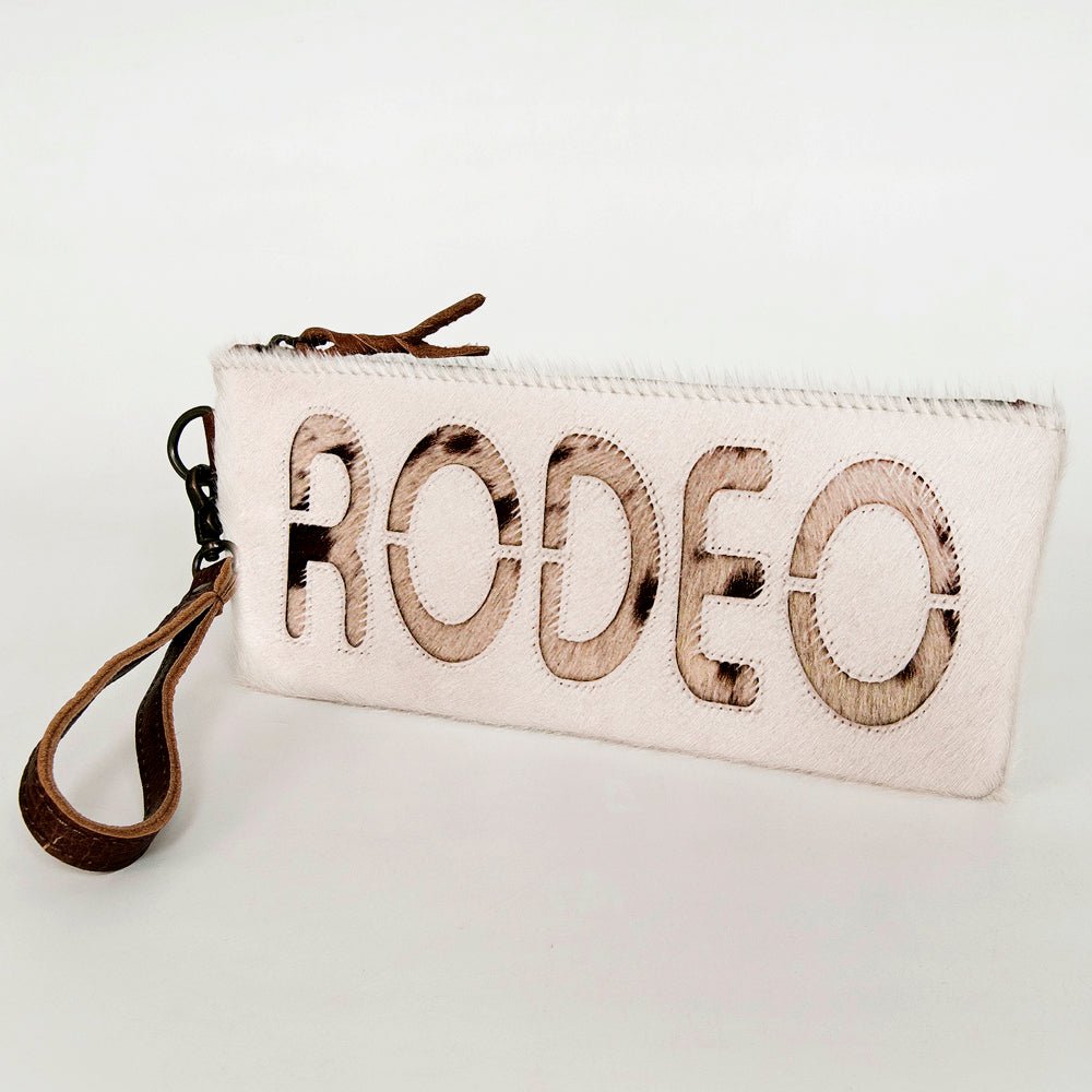 American Darling Wristlet Genuine Leather Women Bag W. Handbag Purse –