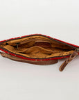 American Darling ADBG344CO Wristlet Hair On Genuine Leather women bag western handbag purse