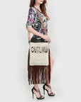 American Darling Messenger Hand Tooled Hair On Genuine Leather Western Women Bag Handbag Purse | Cute
