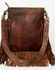 American Darling ADBGS192BC Messenger Hair-On Genuine Leather Women Bag Western Handbag Purse