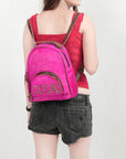 American Darling Backpack Hair on Genuine Leather Western Women Bag | for Laptop School Purse Travel