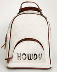 American Darling Hair On Genuine Leather Women Bag Western Handbag Purse