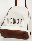 American Darling Hair On Genuine Leather Women Bag Western Handbag Purse