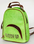 American Darling Hair On Genuine Leather Women Bag Western Handbag Purse