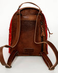 American Darling Hand Tooled Hair On Genuine Leather Women Bag Western Handbag Purse
