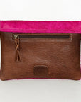 American Darling ADBGS178AD Envelope Hair-On Genuine Leather Women Bag Western Handbag Purse