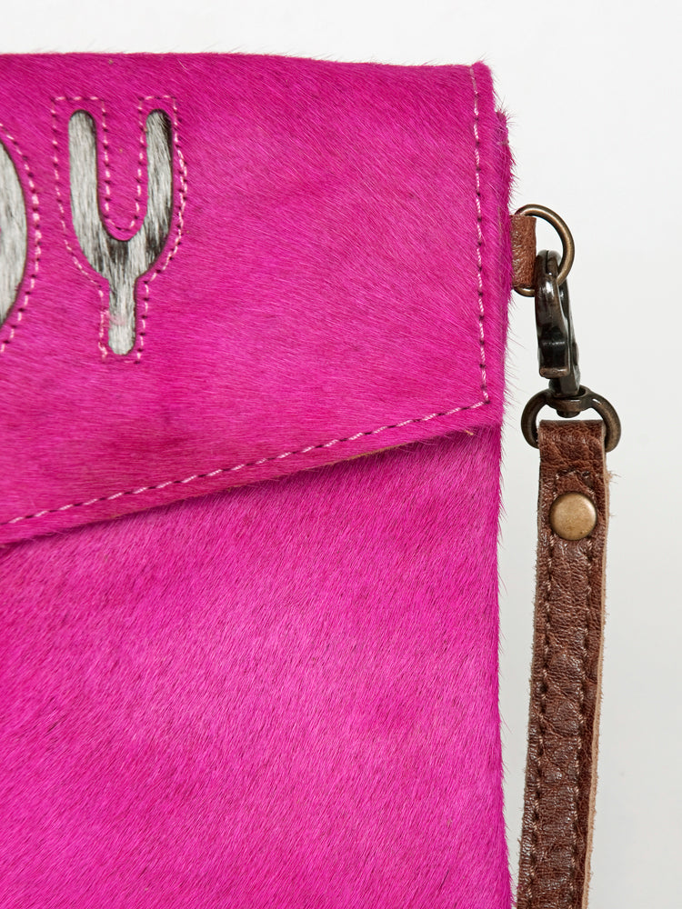 American Darling ADBGS178AE Envelope Hair-On Genuine Leather Women Bag Western Handbag Purse