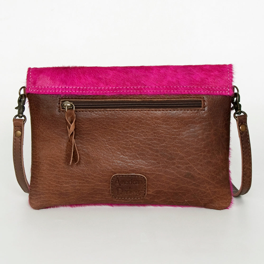 American Darling ADBGS178AE Envelope Hair-On Genuine Leather Women Bag Western Handbag Purse