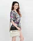 American Darling ADBGS178AG Envelope Hair-On Genuine Leather Women Bag Western Handbag Purse