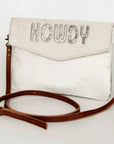 American Darling Envelope Hair-On Genuine Leather Western Women Bag Handbag Purse | for Cute