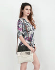 American Darling ADBGS178AJ Envelope Hair-On Genuine Leather Women Bag Western Handbag Purse