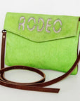 American Darling ADBGS178AK Envelope Hair-On Genuine Leather Women Bag Western Handbag Purse