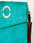 American Darling ADBGS178AO Envelope Hair-On Genuine Leather Women Bag Western Handbag Purse