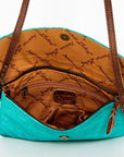 American Darling ADBGS178AR Envelope Hair-On Genuine Leather Women Bag Western Handbag Purse
