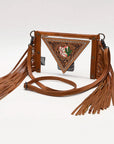 American Darling Clear Bag Hand Tooled Genuine Leather Women Bag Western Handbag Purse