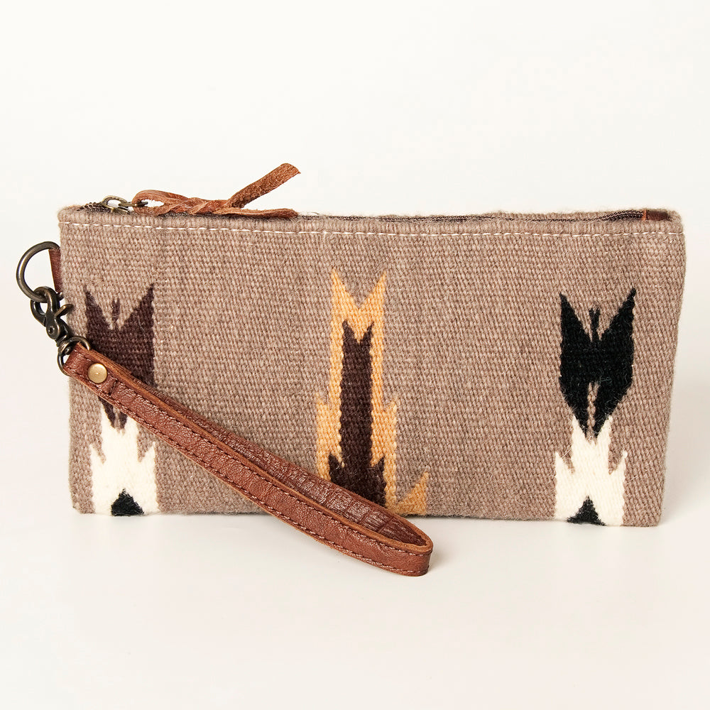 American Darling Wristlet Genuine Leather Women Bag W. Handbag Purse –
