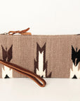 American Darling Wristlet Genuine Leather Women Bag W. Handbag Purse –
