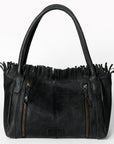 Never Mind Nmbgm110F Tote Vintage Handmade Genuine Cowhide Leather Women Bag Western Handbag Purse