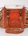 American Darling Cross Body I Hand Tooled Hair-On Genuine Leather Women Bag Western Handbag Purse