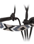 7.5 Ft Cashel Beaded Wave Rope Halter Lead