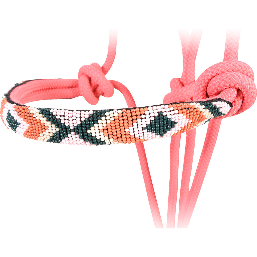 7.5 Ft Cashel Beaded Wave Rope Halter Lead