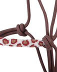 7.5 Ft Cashel Beaded Wave Rope Halter Lead