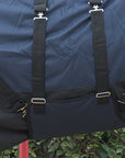 Hilason 600D Winter Waterproof Horse Turnout Blanket Belly Wrap Navy
