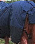 Hilason 600D Winter Waterproof Horse Turnout Blanket Belly Wrap Navy