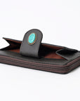 OHLAY WALLET Hand Tooled  Genuine Leather women bag western handbag purse