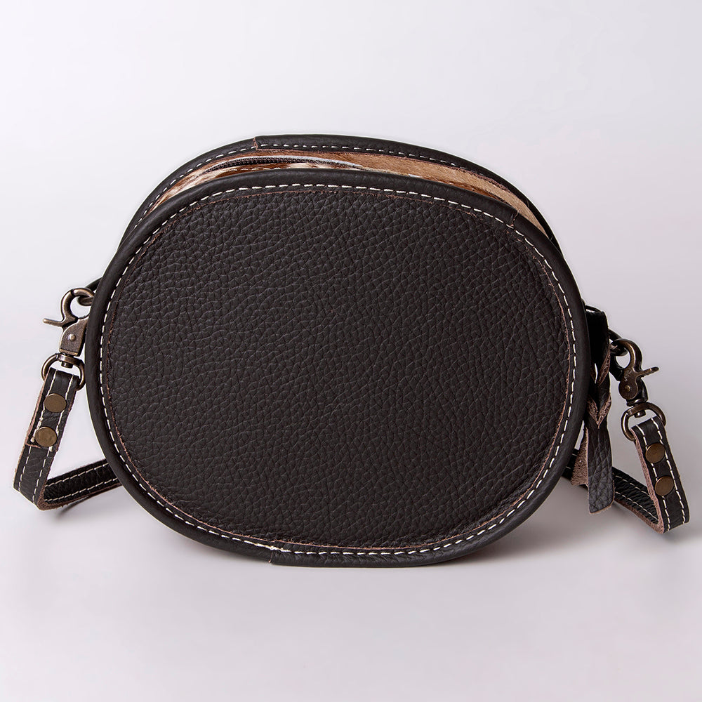 OHLAY KBG107 Canteen Hand Tooled Genuine Leather women bag western handbag purse