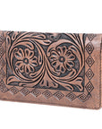 OHLAY WALLET Hand Tooled  Genuine Leather women bag western handbag purse