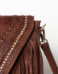American Darling ADBGM126A Messenger Genuine Leather Women Bag Western Handbag Purse