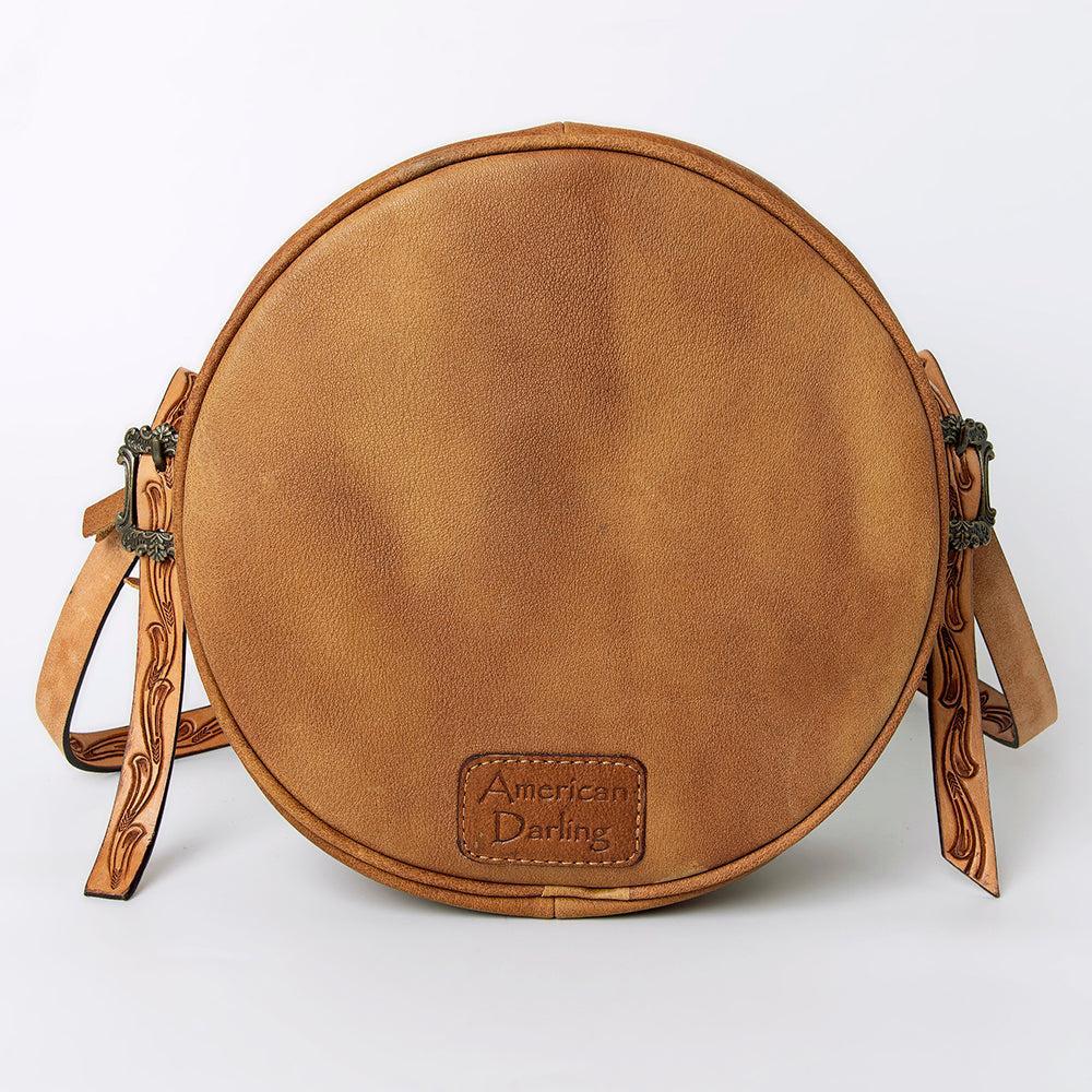 American Darling Hand Tooled Genuine Leather Women Bag Western Handbag Purse