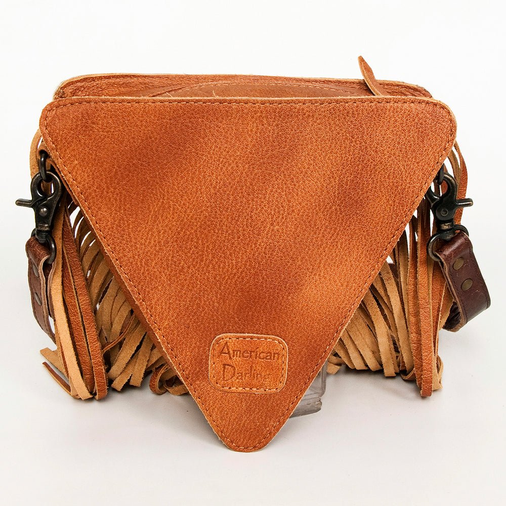 American Darling Hair On Genuine Leather Women Bag Western Handbag Purse
