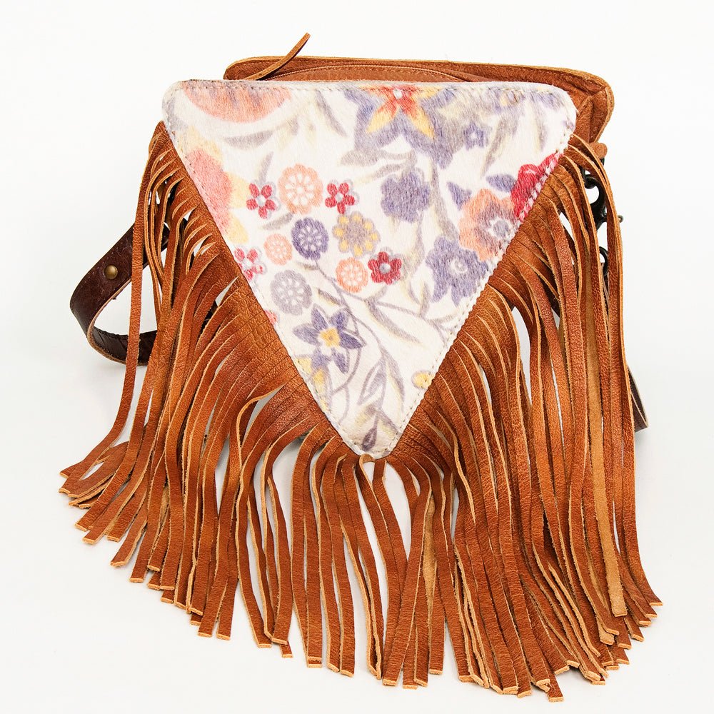 American Darling Hair On Genuine Leather Women Bag Western Handbag Purse