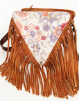American Darling Hair On Genuine Leather Women Bag Western Handbag Purse