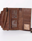 American Darling Hand Tooled Genuine Leather Women Bag Western Handbag Purse