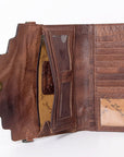 American Darling Hand Tooled Genuine Leather Women Bag Western Handbag Purse