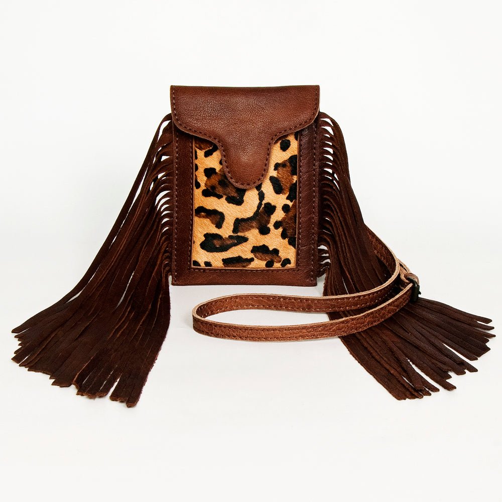 American Darling Hair On Genuine Leather Women Bag Western Handbag Purse
