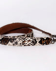 American Darling ADBT143E Hair-On Genuine Leather Crossbody Handle Strap For Bags