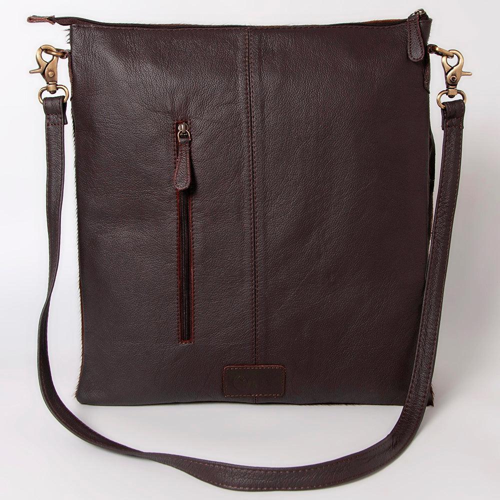OHLAY KBK101 HOBO Hand Tooled Hair-on Genuine Leather women bag western handbag purse