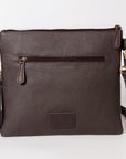 Ohlay Bags KBK114 Clutch Hand Tooled Hair-On Genuine Leather Women Bag Western Handbag Purse