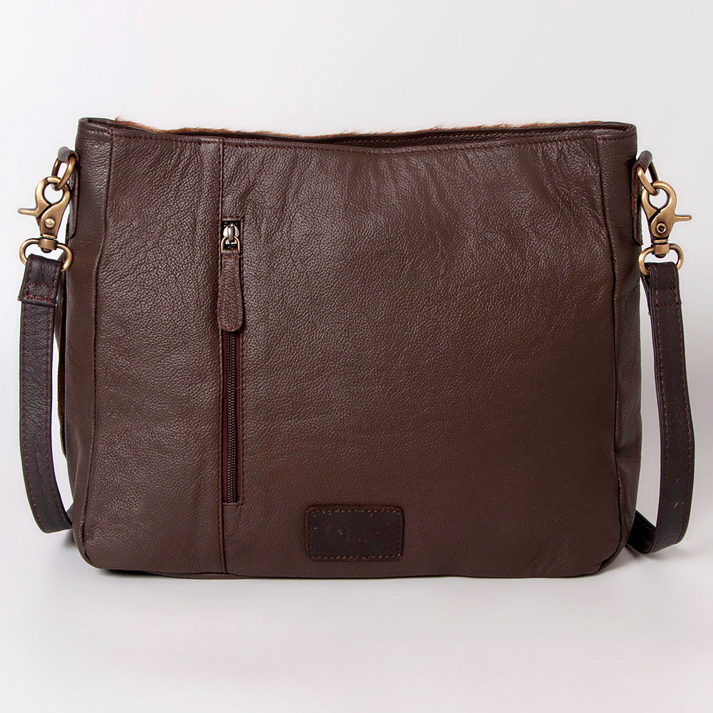 OHLAY KBK126 HOBO Hand Tooled Hair-on Genuine Leather women bag western handbag purse