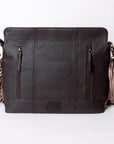Ohlay Bags KBA107 Cross Body I Hand Tooled Hair-On Genuine Leather Women Bag Western Handbag Purse