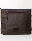 Ohlay Bags KBA112 Cross Body I Hand Tooled Hair-On Genuine Leather Women Bag Western Handbag Purse