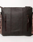 Ohlay Bags KBA115 Cross Body I Hand Tooled Hair-On Genuine Leather Women Bag Western Handbag Purse