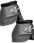 Professional Choice Tack Ballistic Overreach Horse Bell Boots Charcoal
