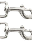 HIlason 1 Inch X 3 1/4 Die Cast Bolt Snap Nickel Plt. – Hilason
